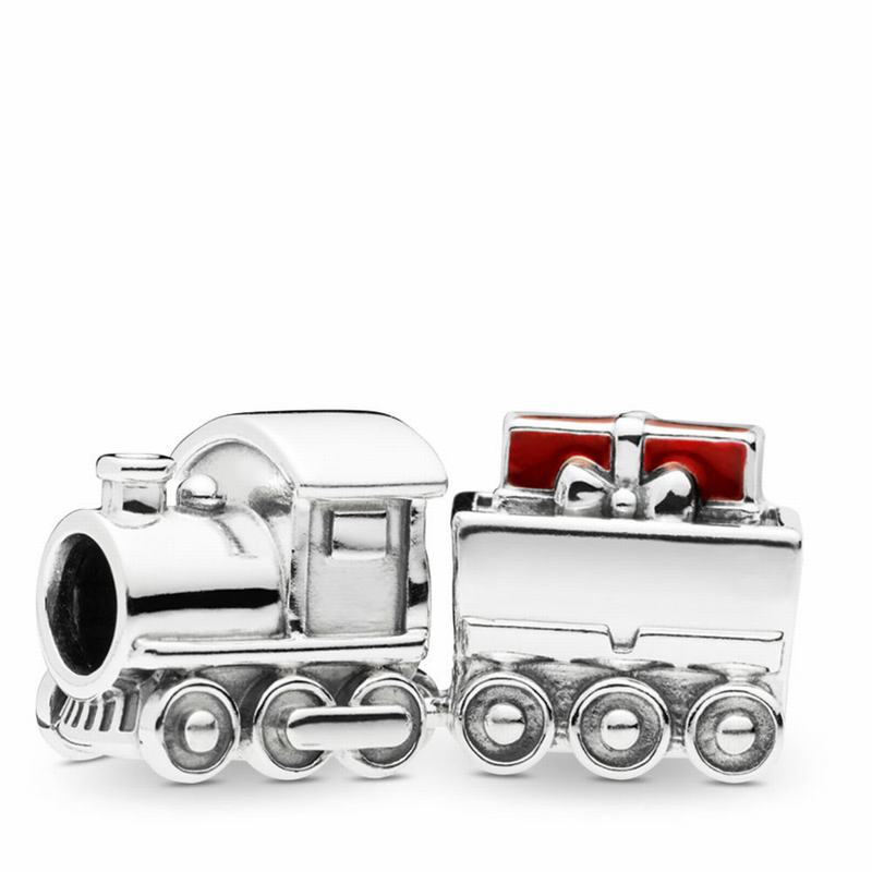 Pandora Christmas Train Charm NZ, Sterling Silver (409137-NFQ)